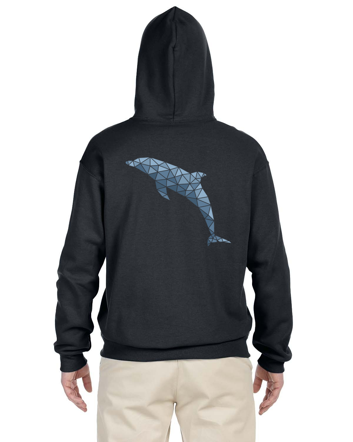 Dolphin Hoodie Simple